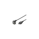 Goobay | Power supply cord (CEE/7/7 to mickey), angled | 68004 | Black
