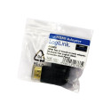 HDMI Adapter, AM to AF in 90 degree flat angled | Logilink