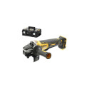 Dewalt nurklihvija 18V DCG406NT 125mm BL TSTAK ilma terata
