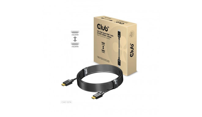 CABLE HDMI TO HDMI 4M/M/M CAC-1374 CLUB3D