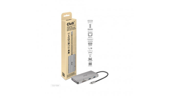 I/O HUB 9IN1 USB-C/CSV-1594 CLUB3D