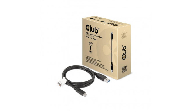 CABLE USB-C TO USB3.1 1M/M/M CAC-1523 CLUB3D
