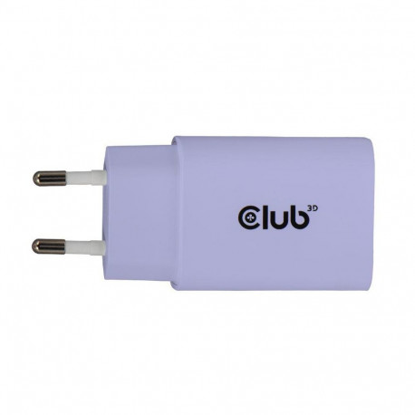 MOBILE CHARGER WALL USB-C/2PK 30W PURPLE CAC-3025 CLUB3D