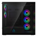 Case|ARCTIC|Xtender (Mirror Black)|MidiTower|Case product features Transparent panel|Not included|Co
