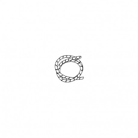 Kaablispiraal 4...20mm, must 25m/pk