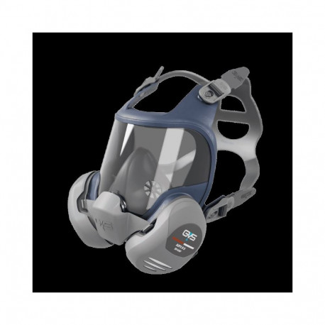 GVS Elipse full face respirator – lightweight, combined A2P3 cartridges, polycarbonate visor, medica