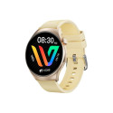 Smartwatch - Weofly Curve Blood Oxygen Sensor Heart Rate Monitor Bluetooth 5.3 Gold