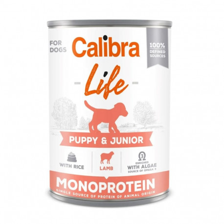 Dog Food - CALIBRA Dog Life Puppy&Junior Lamb & Rice 400g