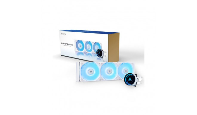 Computer Cooling System - Chieftec CLC-360-RGB-W 360mm Liquid Cooler 12cm White