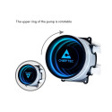 Computer Cooling System - Chieftec CLC-360-RGB-W 360mm Liquid Cooler 12cm White