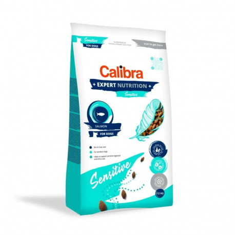Dog Food - CALIBRA Sensitive Salmon Dry 12kg Gluten-Free