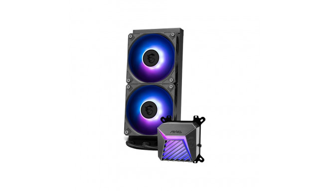 CPU Cooler - MSI MAG Coreliquid A15 240mm Liquid Cooler 64.89 CFM 20 dB Black