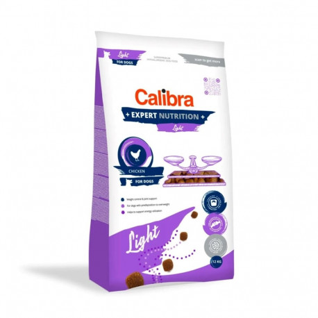 Dog Food - CALIBRA Dog Expert Nutrition Light 12kg Dry Food for Adult Dogs