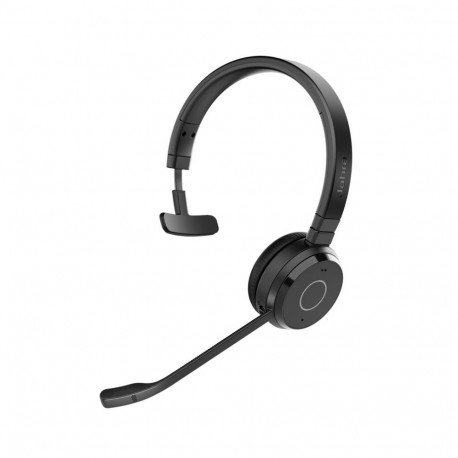 Headset - Jabra Evolve 65 TE Link390a UC Mono Bluetooth 5.2 Noise-Canceling