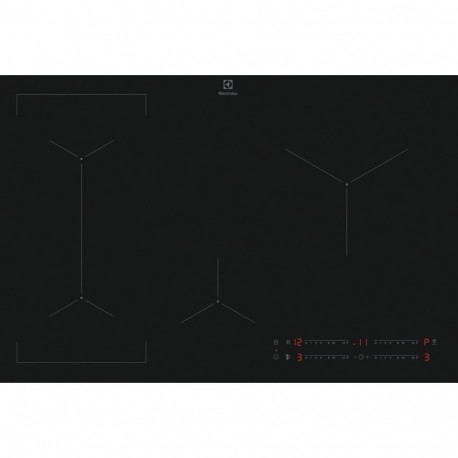 Induction Cooktop - Electrolux EIV83443CT 78 cm 4 Zone Touch Control Black