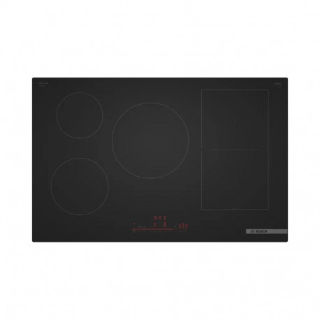Induction Hob - BOSCH Serie 6 PVW81CHB1E 80cm 5 Zones Wi-Fi Control Black