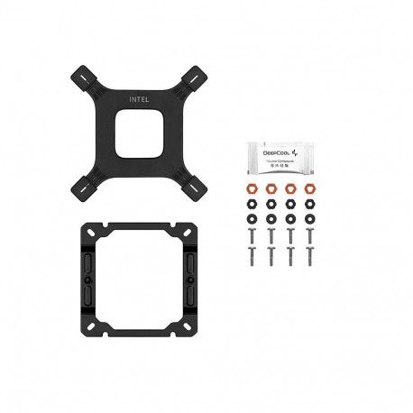CPU Cooler - DeepCool AG500 BK ARGB V2 120mm Fan 5 Heat Pipes Black