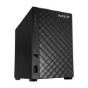Network Attached Storage - ASUSTOR AS1102TL 4-Core RTD1619B 1GB DDR4 0TB Black