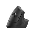 Computer Mouse - Logitech Lift Vertical Ergonomic 4000 DPI Wireless Bluetooth