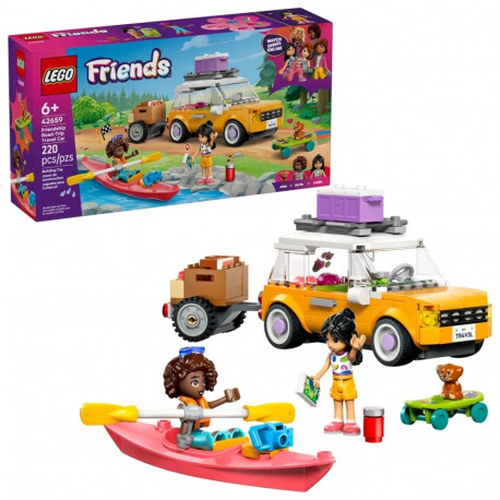 Toy Set - LEGO FRIENDS 42659 Road-Trip Travel Car 220 Elements 2 Minifigures