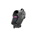 Bicycle Bag - Rockbros B68-1 Frame Bag 1.7L Waterproof Black