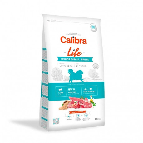 Dog Food - CALIBRA Dog Life Senior Small Breed Lamb 1.5kg Gluten-Free