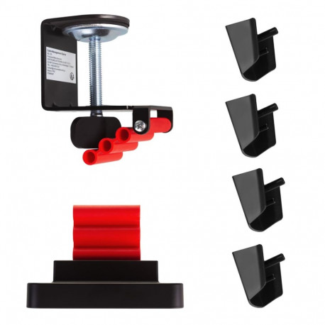 Cable Organizer - Nano RS Desk Cable Organizer 1345mm ABS Steel Black Red