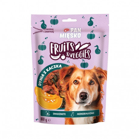 Dog Treat - PAN MIĘSKO Pumpkin with Duck Hypoallergenic 100g