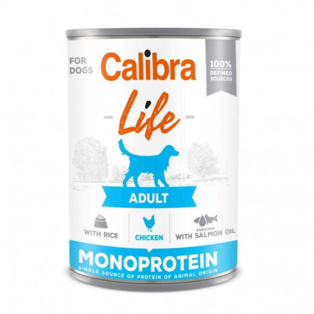Dog Food - CALIBRA Dog Life Adult Chicken with Rice Wet Food 400g