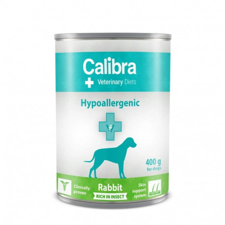 Dog Food - Calibra VD Hypoallergenic Rabbit & Insect Wet 400g