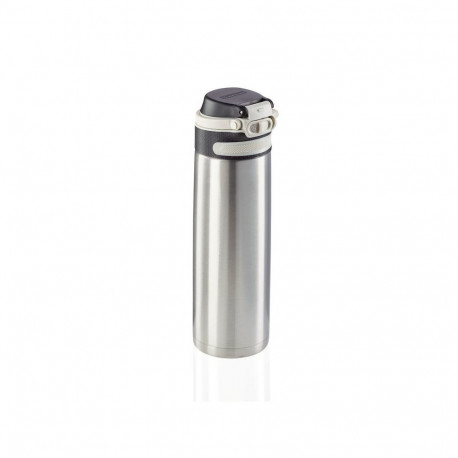 Travel Mug - Leifheit 03272 600 ml Stainless Steel Double-Wall Insulation