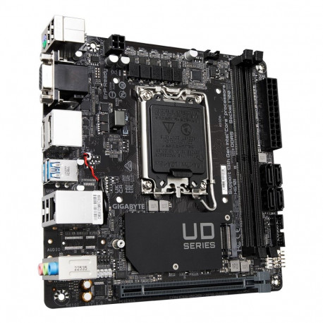 Motherboard - GIGABYTE H610I Intel Core 14th, 64GB DDR5, PCIe 3.0 M.2, USB 3.2 Gen 1