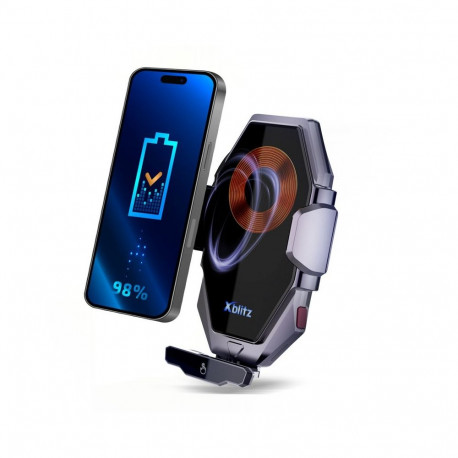 Car Mount - XBLITZ FX8 Automatic Headrest Mount 360° Rotation for Devices up to 7.9"