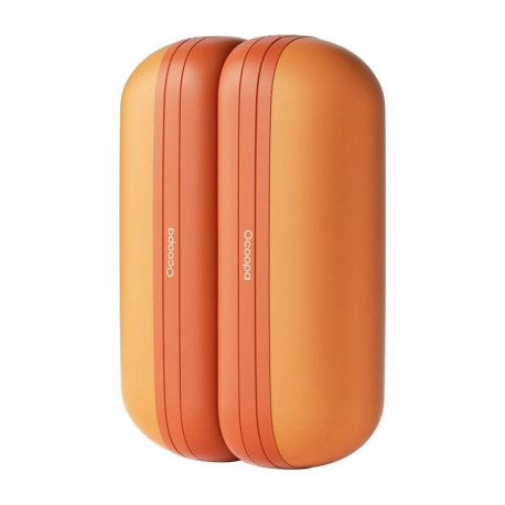Electric Heater - Ocoopa UT2S Rechargeable Hand Warmer Aluminum Body Orange