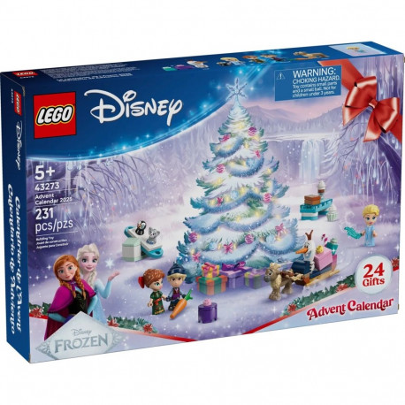 Toy Set - Lego DISNEY 43273 Advent Calendar 231 Elements 4 Minifigures