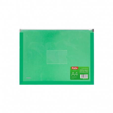 Kileümbrik lukuga Patio A4, läbipaistev roheline (2 tk)