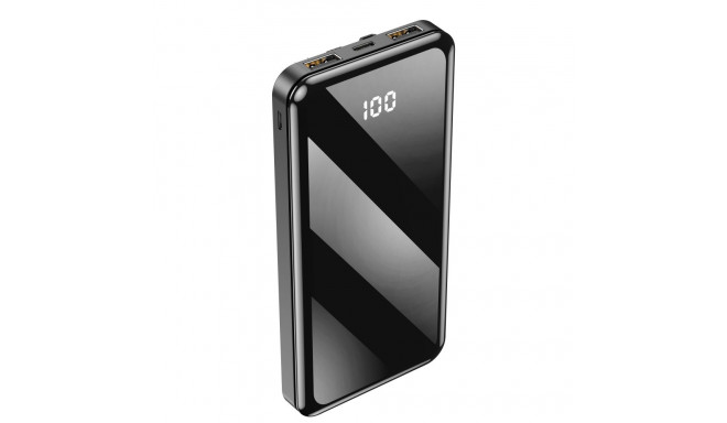 Forever power bank TB-411 ALLin1 10000 mAh with cables USB-C + Lightning + microUSB black