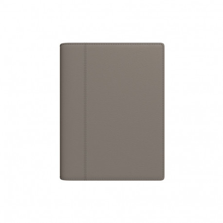 Raamatkalender Minister SpirEx Päev hall, A5 kunstnahast kaantega, spiraalköide 2026a.