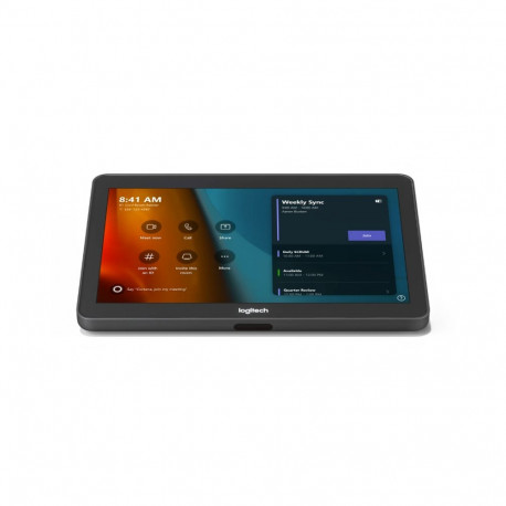 Logitech Tap 939-001950 Meeting Room Touch Controller, 10.1'' IPS 400 cd/m2, Black