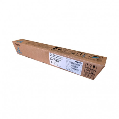 Ricoh MP C406 (842096) Toner Cartridge, Cyan
