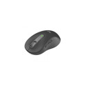 Logitech Signature M650 L Wireless Mouse RF Wireless + Bluetooth, 4000 DPI, Graphite