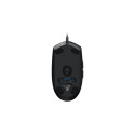 Logitech G102 LIGHTSYNC Wired Gaming Mouse, USB, 8000 DPI, Black