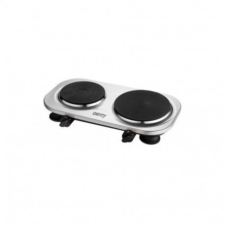 Camry CR 6511 Number of burners/cooking zones 2, Rotary knobs, Stainless steel, Electric, Hot plate
