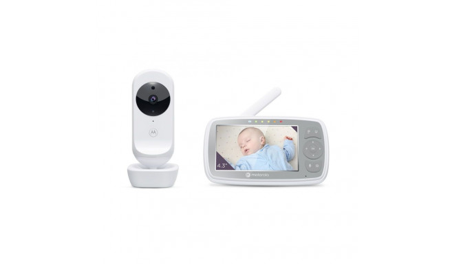 Motorola Wi-Fi Video Baby Monitor VM44 CONNECT 4.3" White