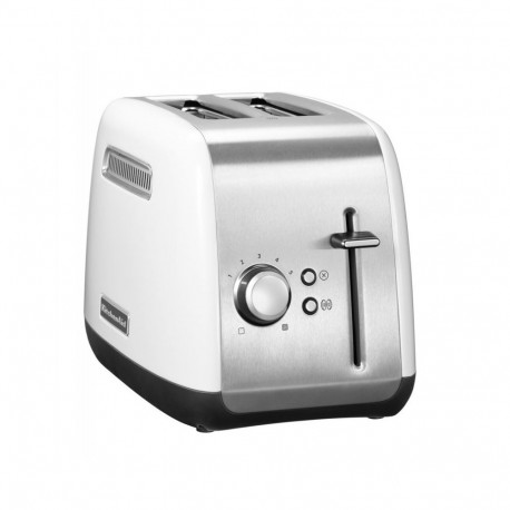 KitchenAid Classic Toaster | 5KMT2115EWH | Power 1100 W | Number of slots 2 | Housing material Metal