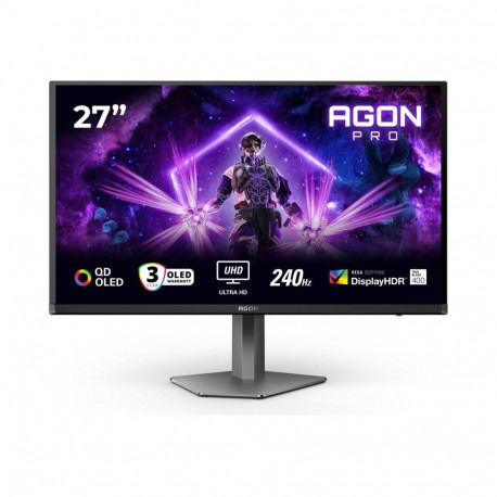 AOC AG276UZD AGON 27" QD-OLED Monitor 3840x2160/16:9/250cd/m2/0.03ms HDMI, DP, USB, Headphone out