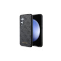 Guess Guess 4G Metal Gold Logo case for Samsung Galaxy S24 - black