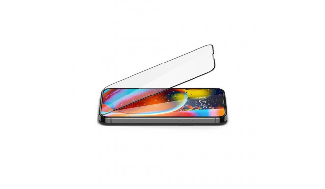 Spigen protector glass Glass FC Apple iPhone 13/13 Pro/14/16e, black