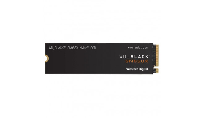 Western Digital SSD||Black SN850X|2TB|M.2|PCIE|NVMe|Write speed 6600 MBytes/sec|Read speed 7300 MByt