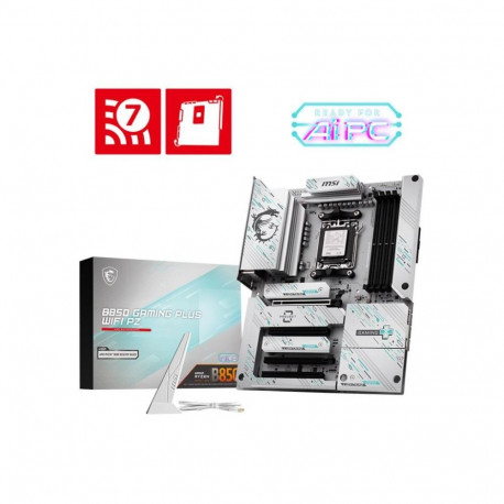 MSI Mainboard||AMD B850|SAM5|ATX|Memory DDR5|Memory slots 4|B850GAMINGPLUSWIFIPZ